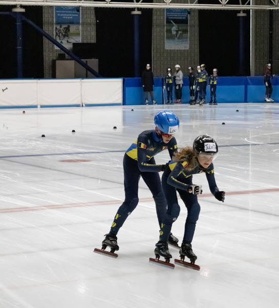 Sfeerbeelden Shorttrack schaatsen