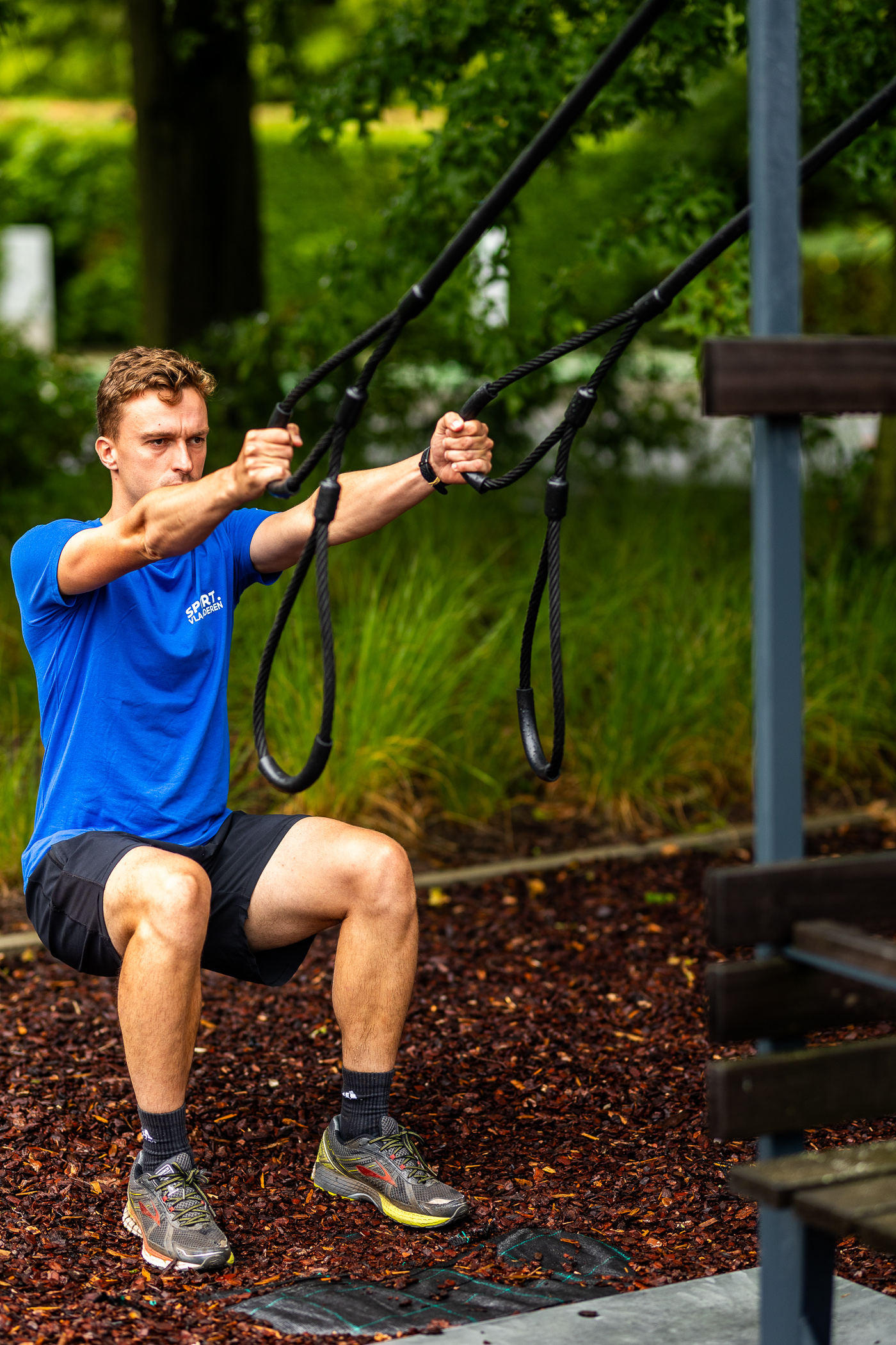 Zomershoot tijdens  de sportkampen