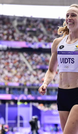 Noor Vidts lopen_Olympische Spelen Parijs 2024